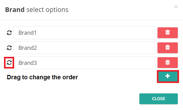 brand select options