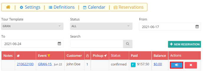 check in reservation-1