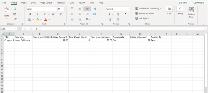 coupon exporting csb